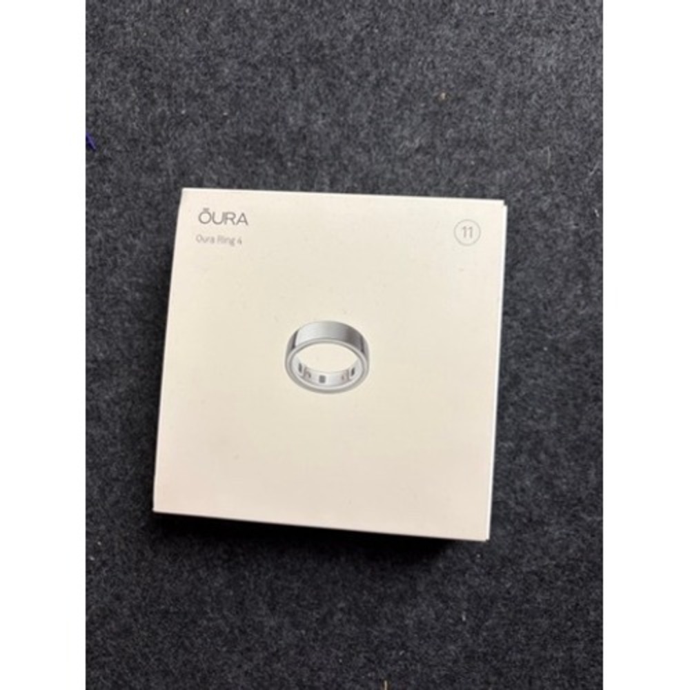 Oura Ring 4 Silver Smart Ring Size 11 Gen 4 Health Sleep Tracker OA11-S11 NEW